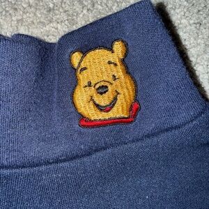 Navy Blue Dickie with Winnie the Pooh Embroidery